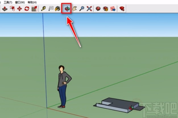 sketchup截屏的操作方法