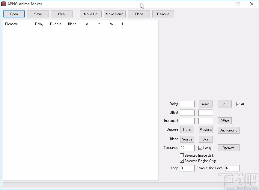 apng anime maker制作apng格式的方法