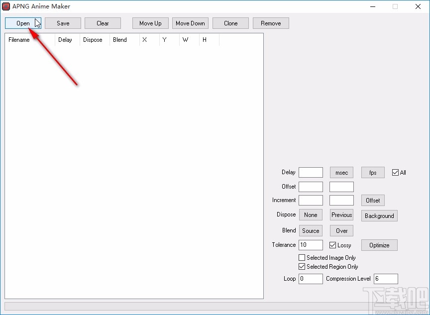 apng anime maker制作apng格式的方法