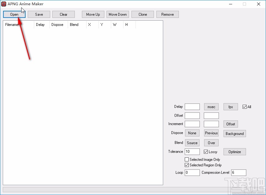 apng anime maker设置秒数的方法
