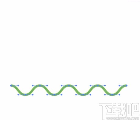 illustrator直线变曲线的操作方法