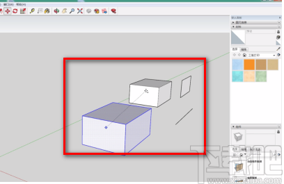 sketchup建筑草图大师复制物体的方法