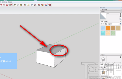 sketchup建筑草图大师复制物体的方法