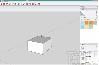 sketchup建筑草图大师复制物体的方法