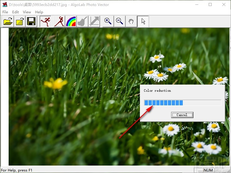 algolab photo vector矢量化图像的方法