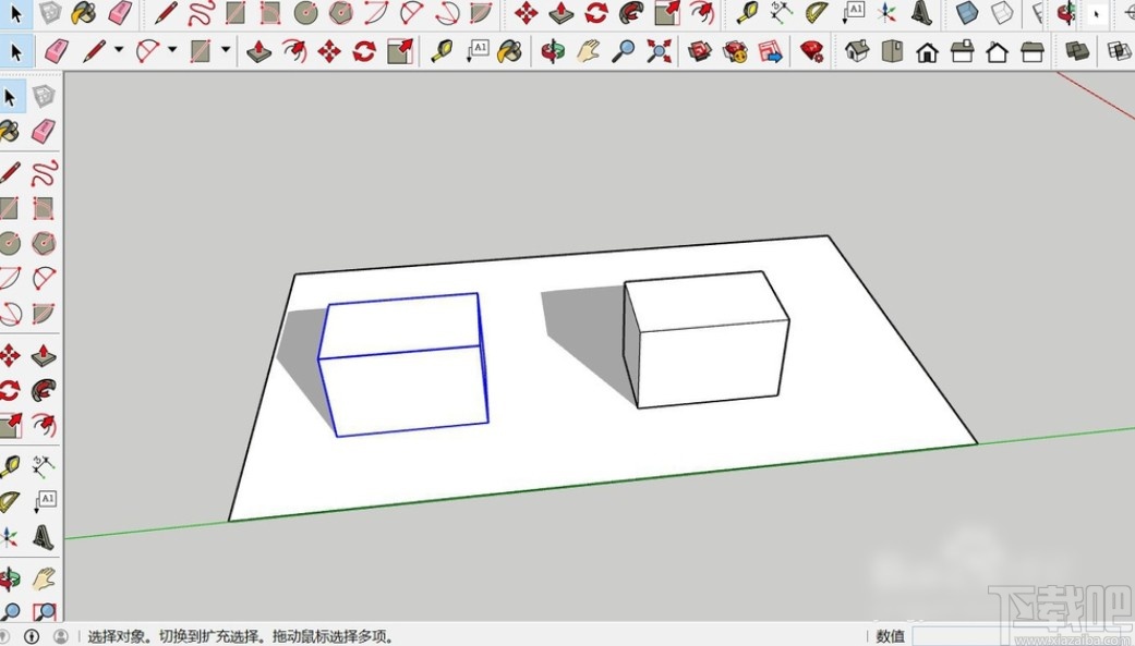 sketchup快速建模的操作方法