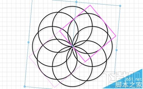 visio花瓣形状怎么绘制