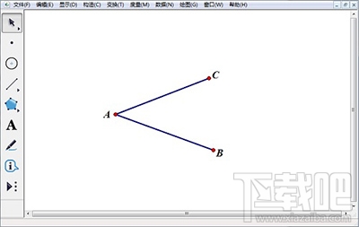 几何画板中画角平分线方法