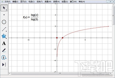 几何画板绘制对数函数图象方法