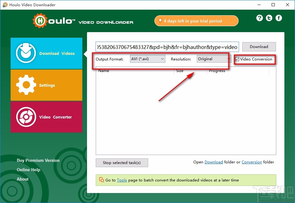 Houlo Video Downloader下载视频的方法