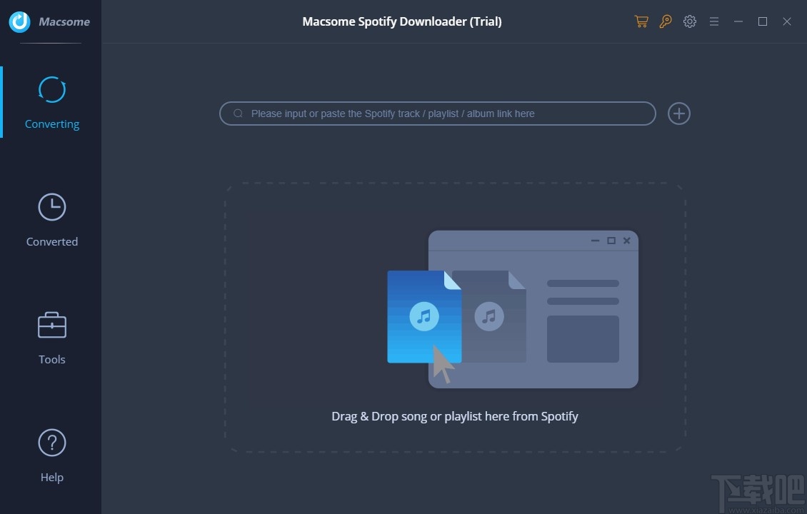 Macsome Spotify Downloader设置中文的方法