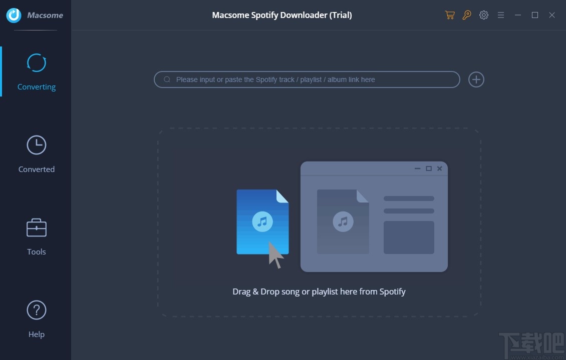 Macsome Spotify Downloader设置中文的方法
