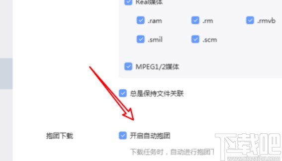 迅雷开启抱团保护的操作方法