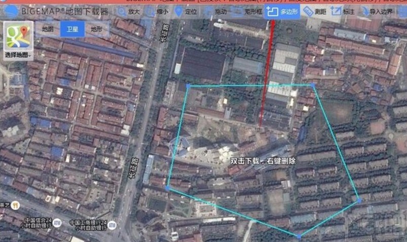 使用bigemap地图下载器下载卫星影像的方法