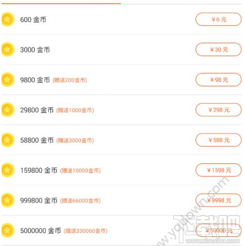 一直播金币与人民币兑换的比例
