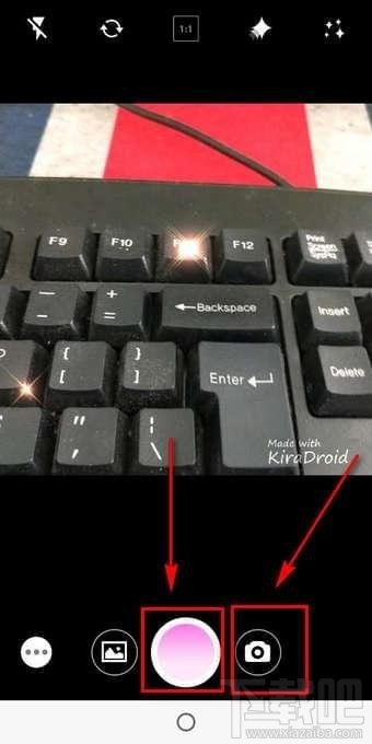 KiraDroid闪光特效怎么制作？