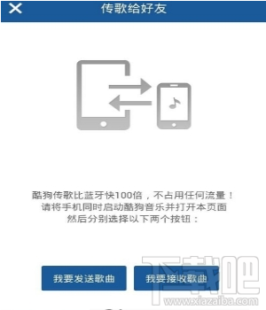 酷狗音乐怎么传歌给好友,如何发送歌曲给朋友