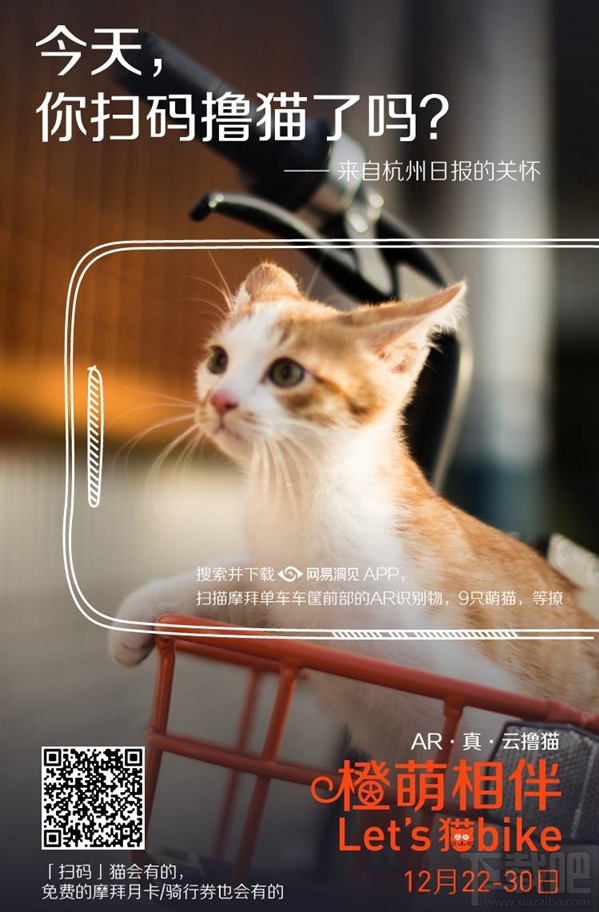 摩拜扫码撸猫怎么玩？