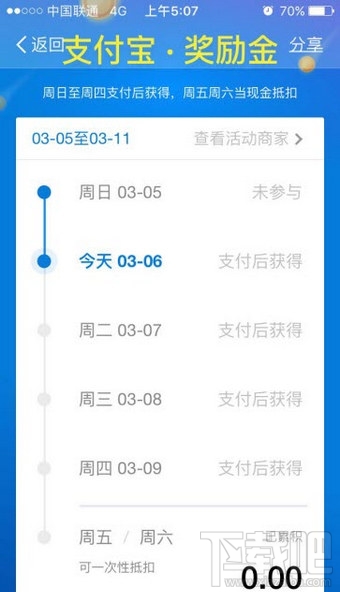 支付宝奖励金怎么领取？支付宝奖励金在哪领取