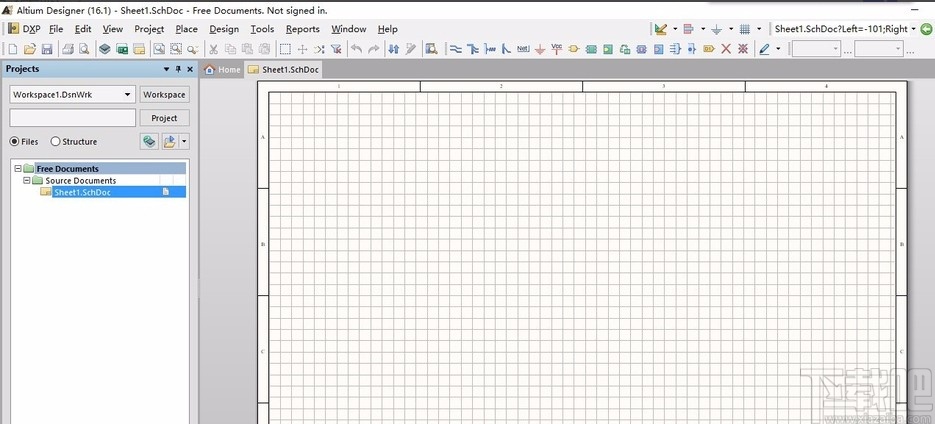 altium designer设置网格的方法