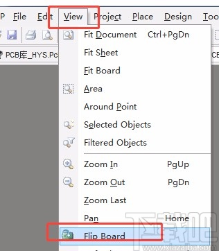 altium designer翻转PCB布局的方法