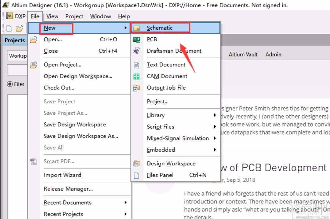 altium designer画原理图的方法