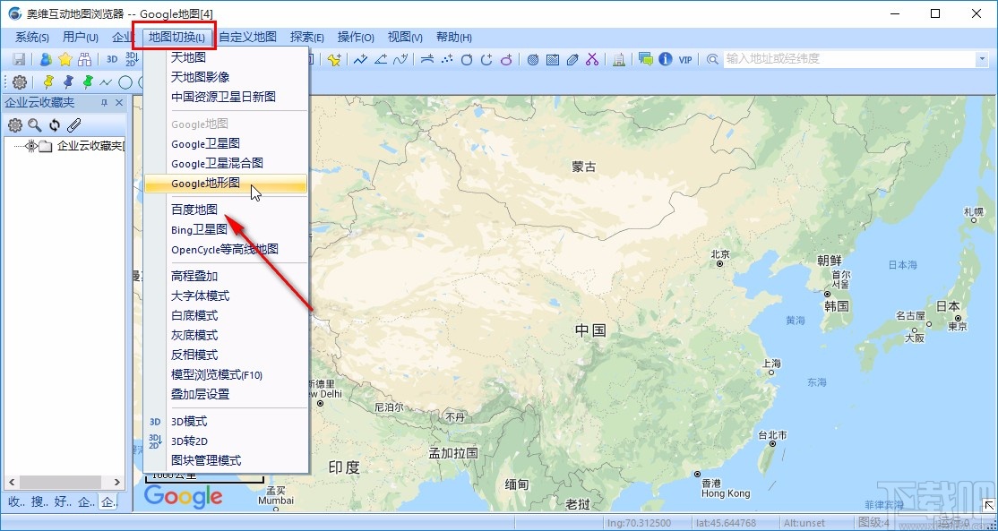 奥维互动地图浏览器的使用方法