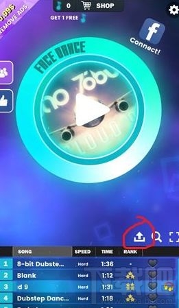 facedance怎么导入音乐 facedance challenge导入音乐步骤