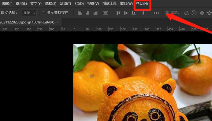 ps打开用户指南教程分享