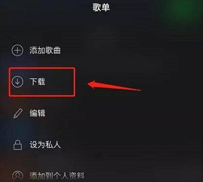 spotify怎么下载歌曲