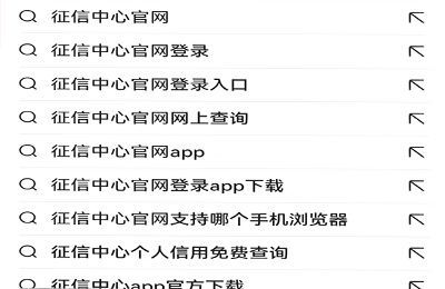 个人征信怎么打