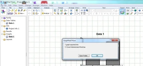 graphpad怎么导出图片