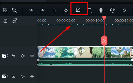 万兴喵影去黑边步骤