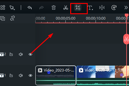 万兴喵影裁剪操作