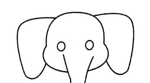 QQ画图红包大象、猴子、猫咪、马、狗等简单画法