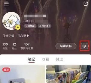 小红书页面布局怎样设置