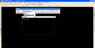 AutoCAD2007如何添加图纸文字
